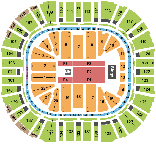 Delta Center Brandi Carlile Seating Chart